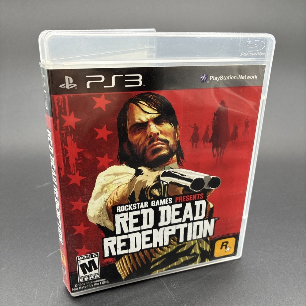 Red Dead Redemption Black Label Sony PlayStation 3 PS3 2010 CIB Map Included
